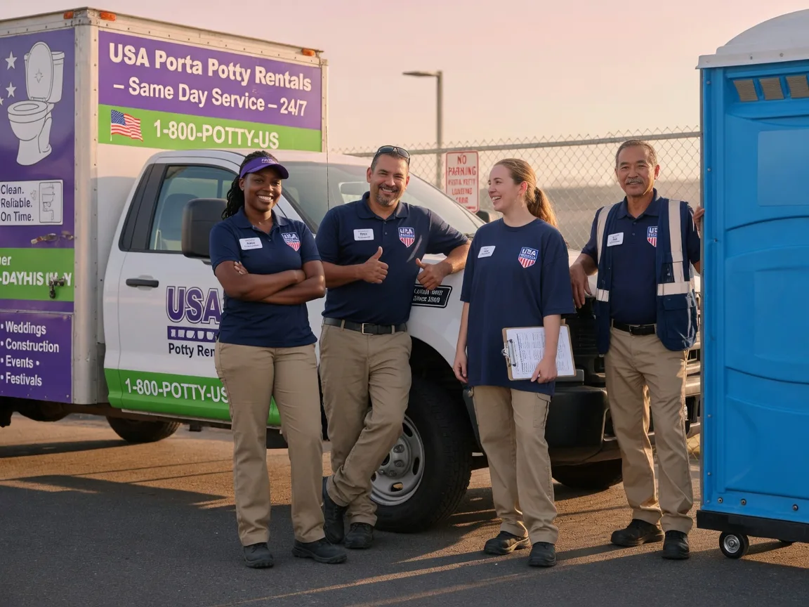Porta Potty Rental company in Saint Clair, MO