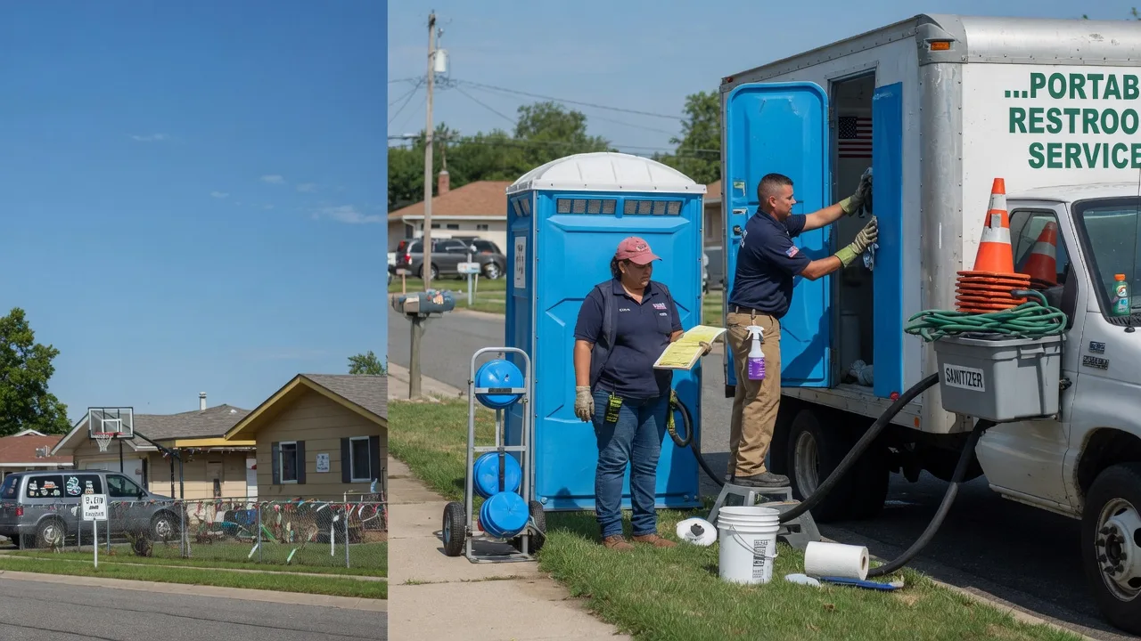 Portable Toilet Rental in Saint Clair, MO near me